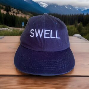Swell Navy One Size Hat Adjustable Strap Cap